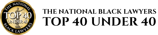 The National Black Lawyers Top 40 Under 40 logo